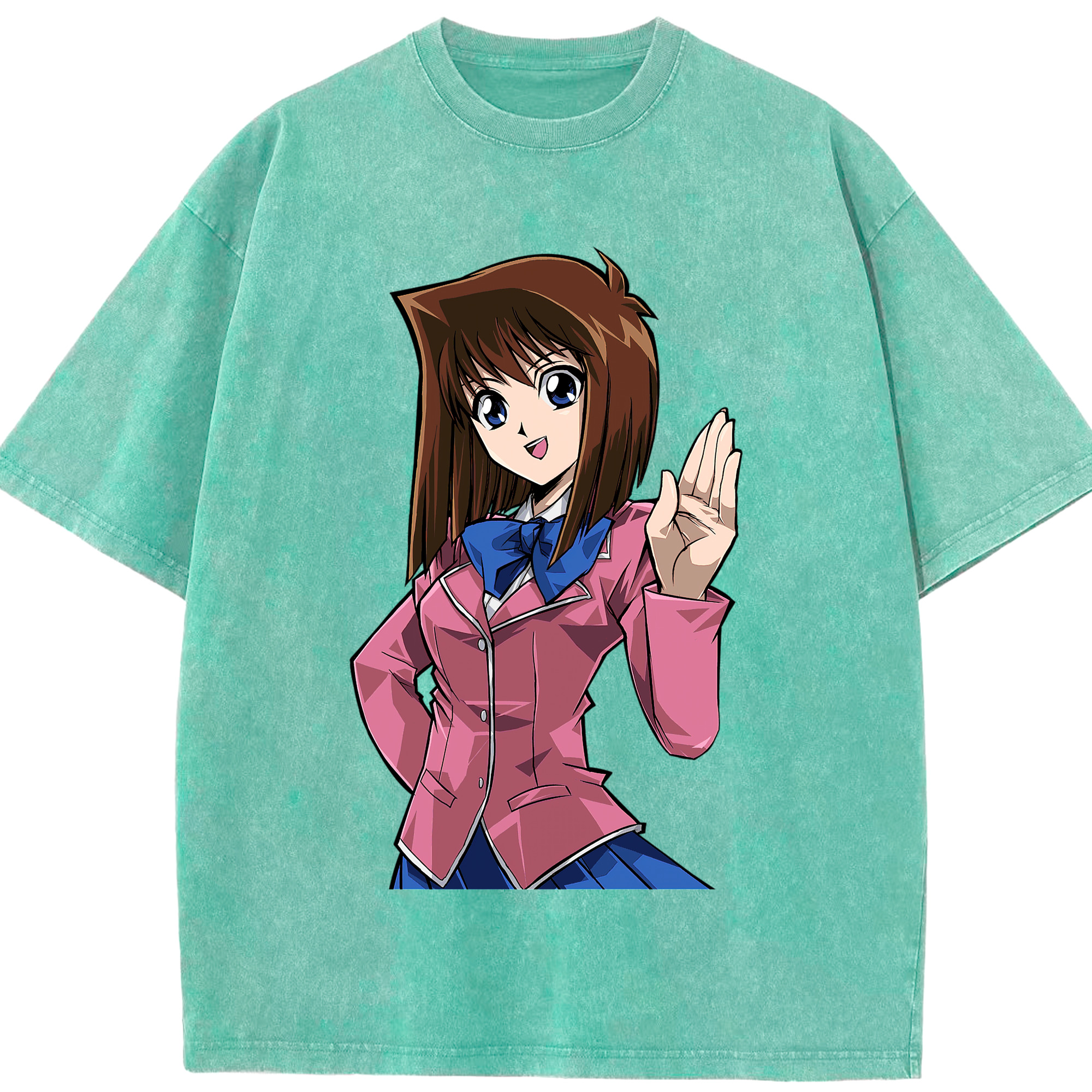 （画像用） 遊☆戯☆王 Yu-Gi-Oh! 綿100% ヴィンテージ風 半袖Tシャツ（フロントプリント）